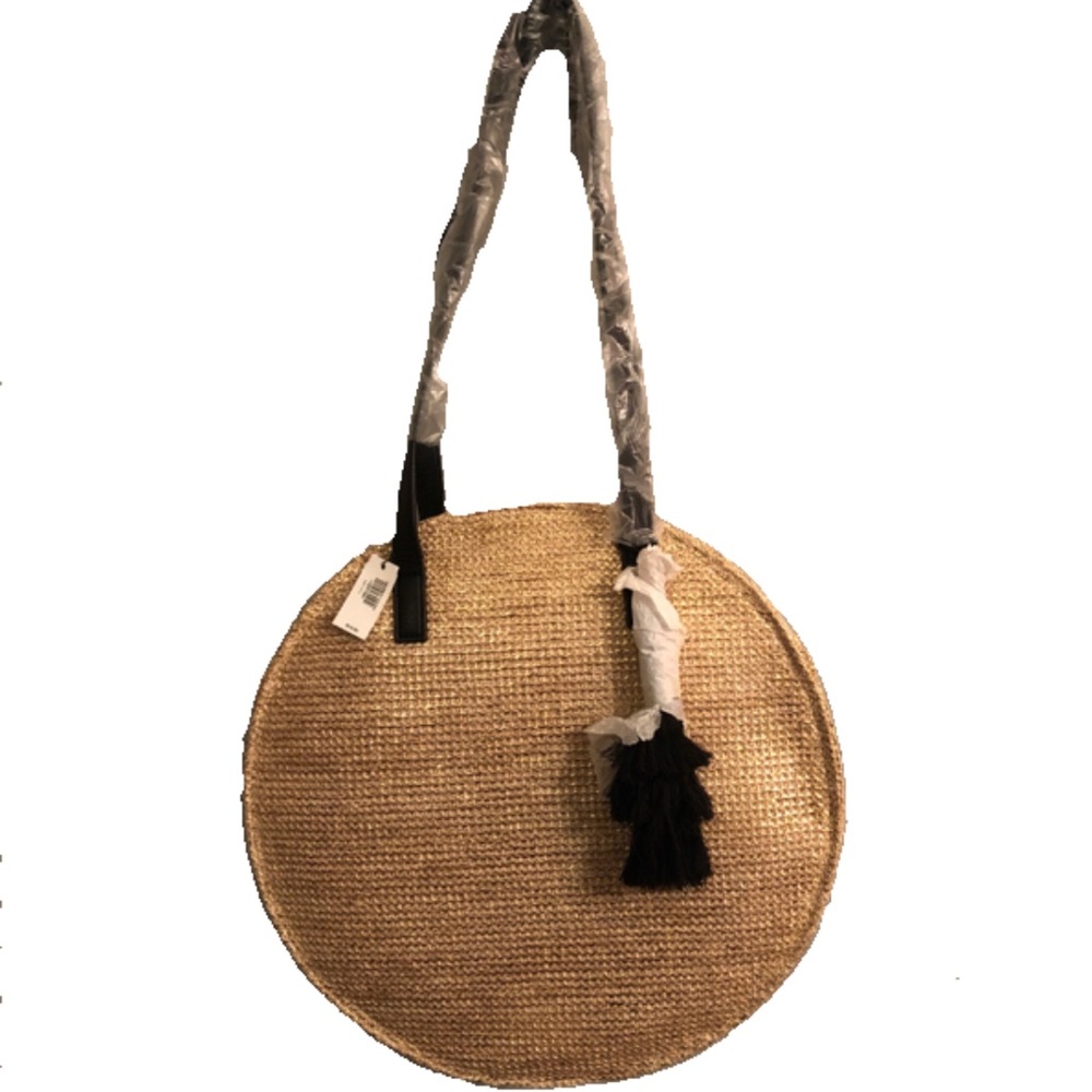 Gold circle purse